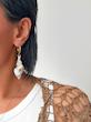 گوشواره های ساحلی صدفی