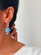 گوشواره های ساحلی رنگی
