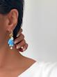 گوشواره های ساحلی رنگی