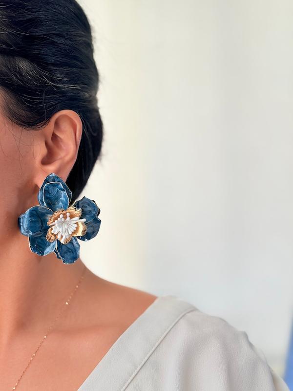 گوشواره گل Zara