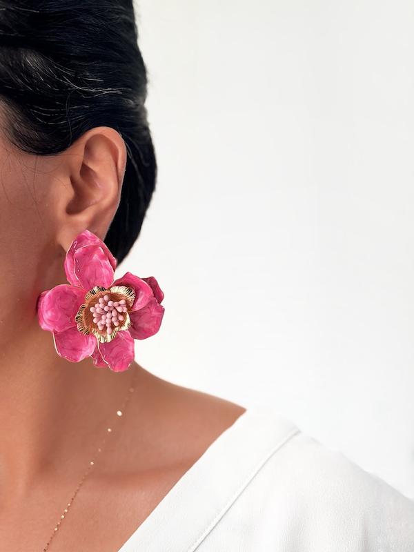 گوشواره گل Zara