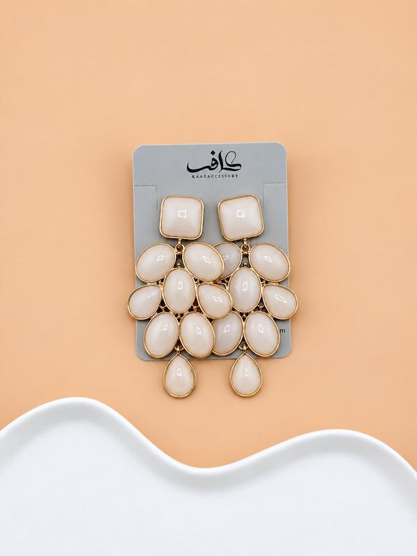 گوشواره سنگی صدفی