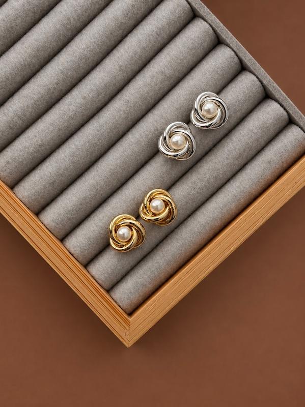 گوشواره Loop مرواریدی