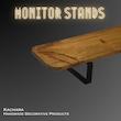 استند مانیتور چوبی DIY