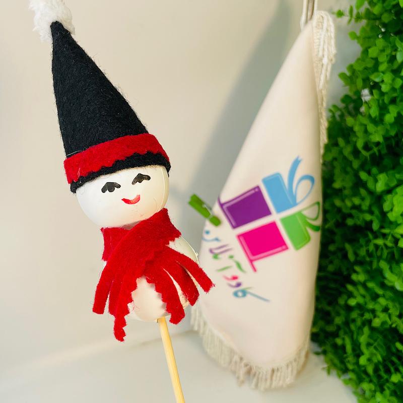 تاپر آدم برفی زمستانی