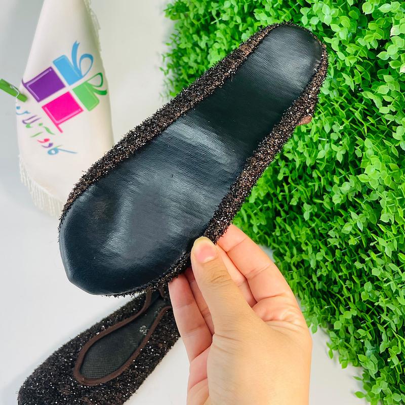 پاپوش چرمی دخترانه سایز ۴۸ و ۳۹