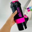 شیکر ورزشی صورتی اورجینال Spider Bottle