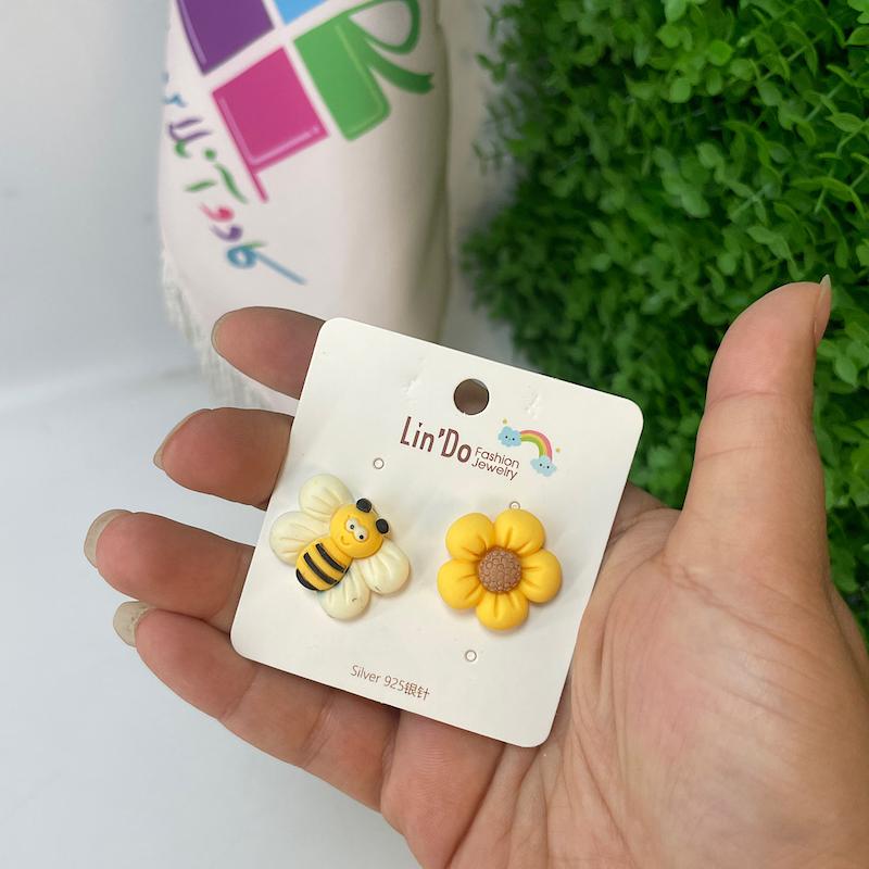 گوشواره سیلیکونی ضد حساسیت زنبور عسل