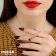 گردنبند بنفش شاخ گوزن ژوپینگ از برند ژوپینگ