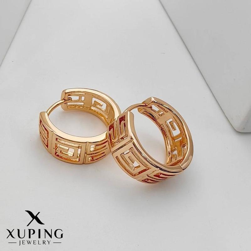 گوشواره حلقه ورساچه برند ژوپینگ