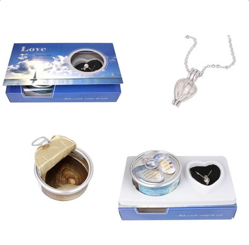 پک کنسروی گردنبند مروارید عشق اصلی