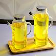 روغن ریز پیرکس در استیل مدل مربع(۳ سایز)
