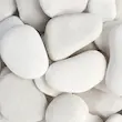 سنگ رودخانه ای سفید