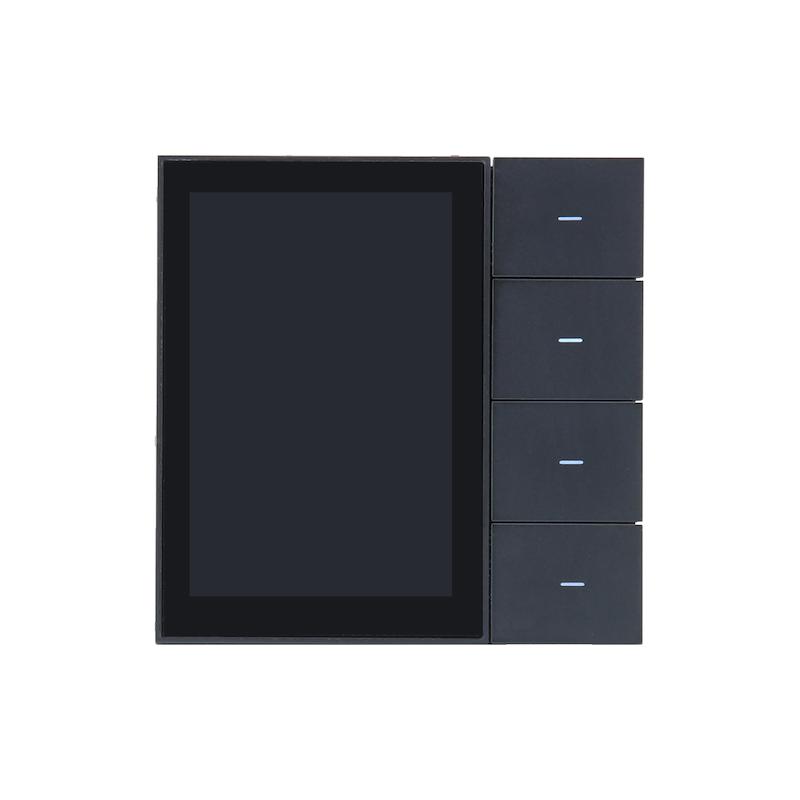 کلید هوشمند چهار پل ساید با صفحه نمایش Zigbbe