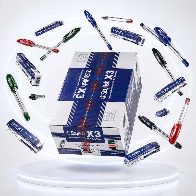 پخش عمده خودکار استایلیش x3 کارتن 1000 عددی