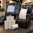 رول دستگاه POS بسته ۱۰ عددی