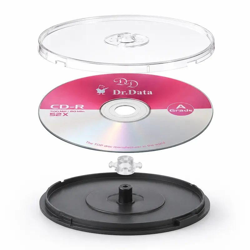 سی دی خام دکتر دیتا مدل CD-R پک 50 عددی