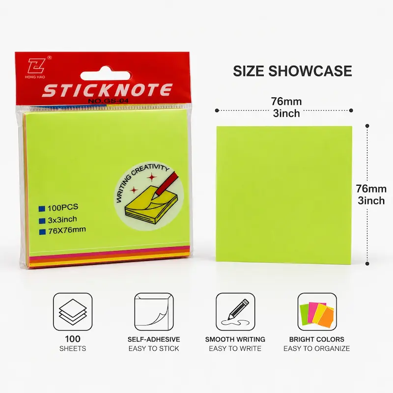 Sticky Note سایز 75×75 برای یادداشت و برنامه ریزی