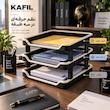 کازیه سه طبقه پلاستیکی مناسب اسناد و مدارک