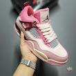 کفش اسپرت جردن مدل Jordan 4 Retro (Red Pink)
