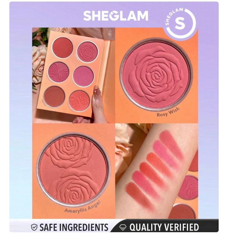 پالت رژگونه شیگلم مدل Floral Flash ( اصل)
