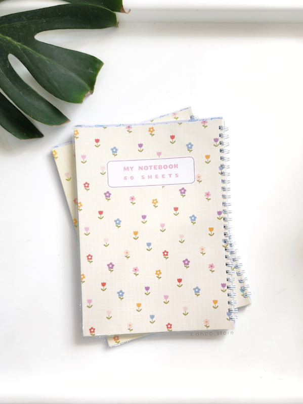 دفتر مجلد گل گلی🌸