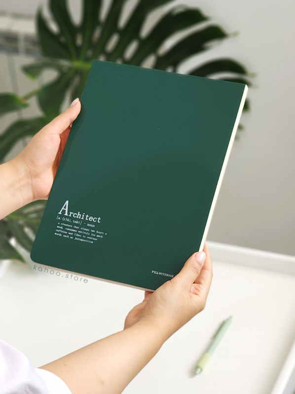 دفتر طراحی a4 مینیمال