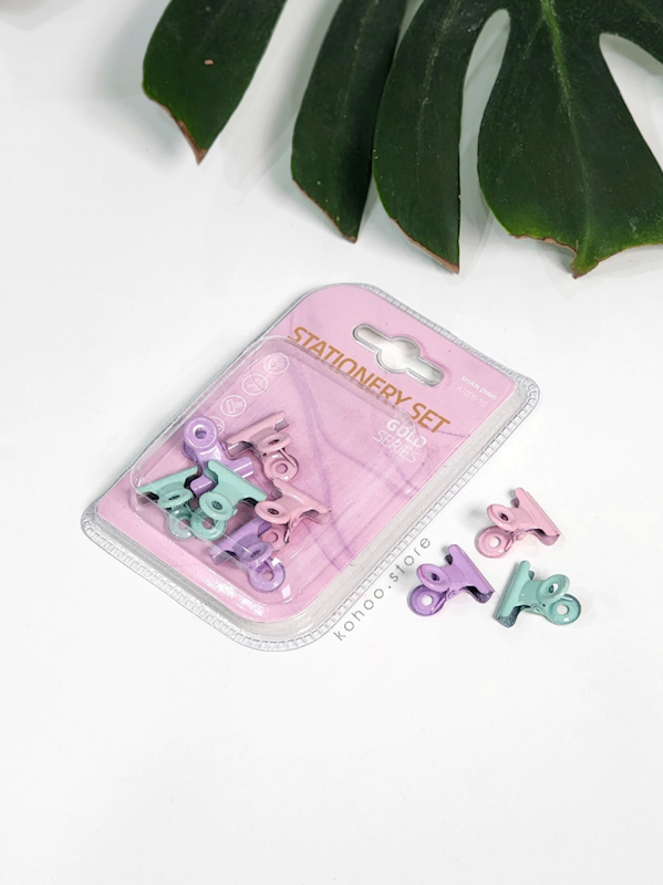 پک گیره فلزی رنگی