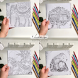 مینی کتاب رنگ آمیزی🎨