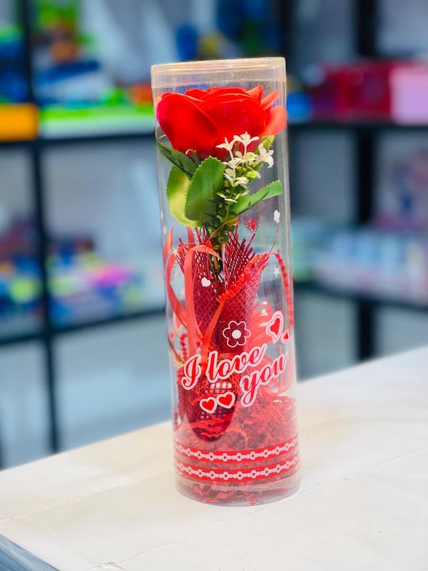 باکس گل طلقی طرح I Love You