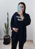 تیشرت کلاهدار قواره بزرگ