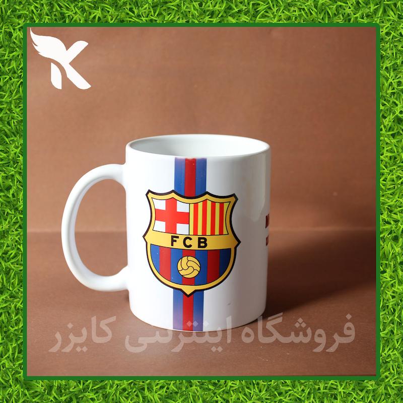 ماگ سفید بارسلونا، طرح اول