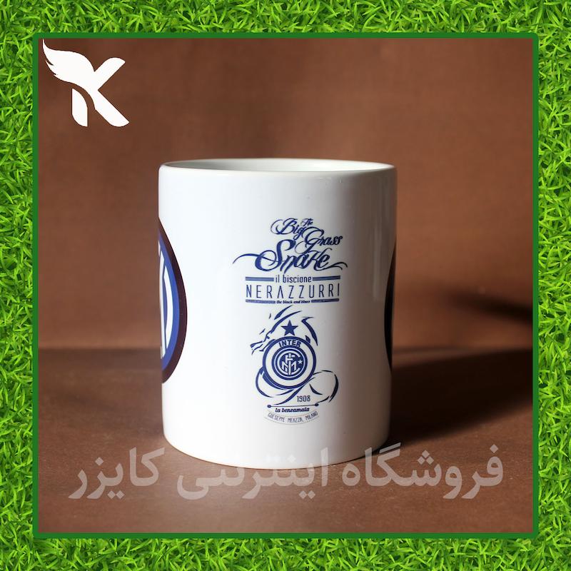 ماگ سفید اینترمیلان، طرح نراتزوری