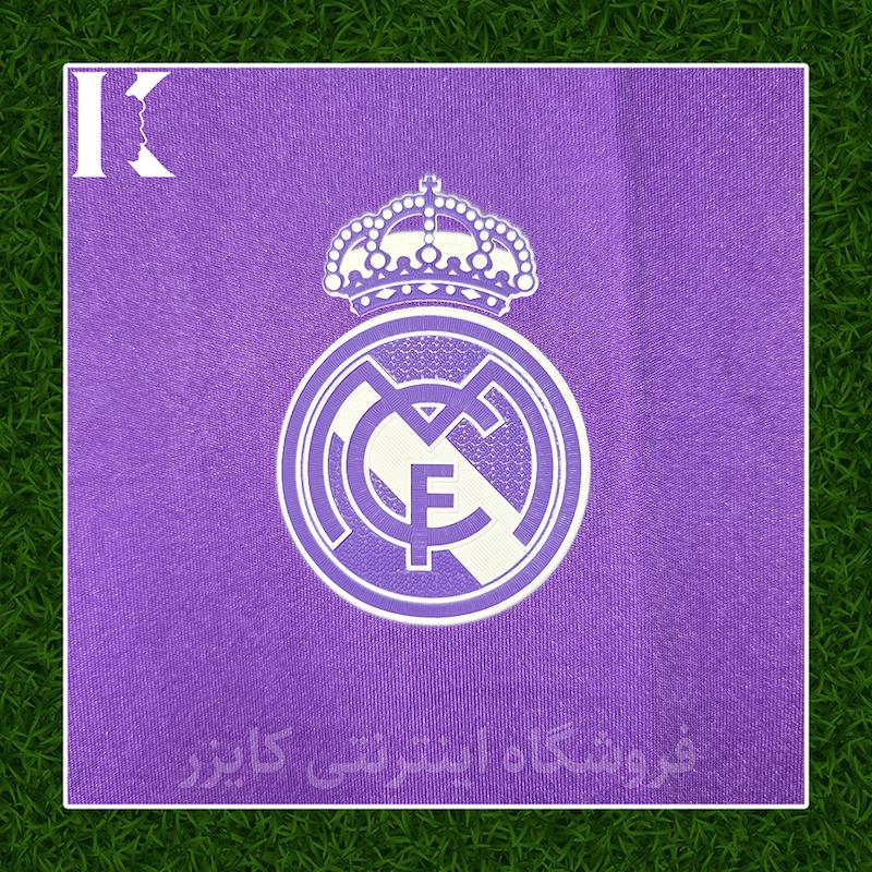 کیت دوم رئال مادرید فصل 2016/17 نسخه فول‌تگ - کلاسیک ورژن تک آستین بلند