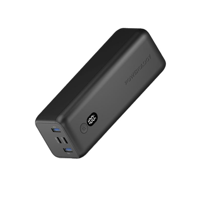پاوبربانک پاورولوژی مدل Powerology 30000mAh 100W PD Onyx