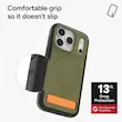 قاب زگ مدل Zagg Cases Sedona Snap مناسب برای iPhone 17 Pro max رنگ سبز
