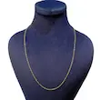 زنجیر طلا 18 عیار زنانه مدل فلامینگو 40cm