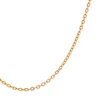 زنجیر طلا 18 عیار زنانه مدل فلامینگو 40cm