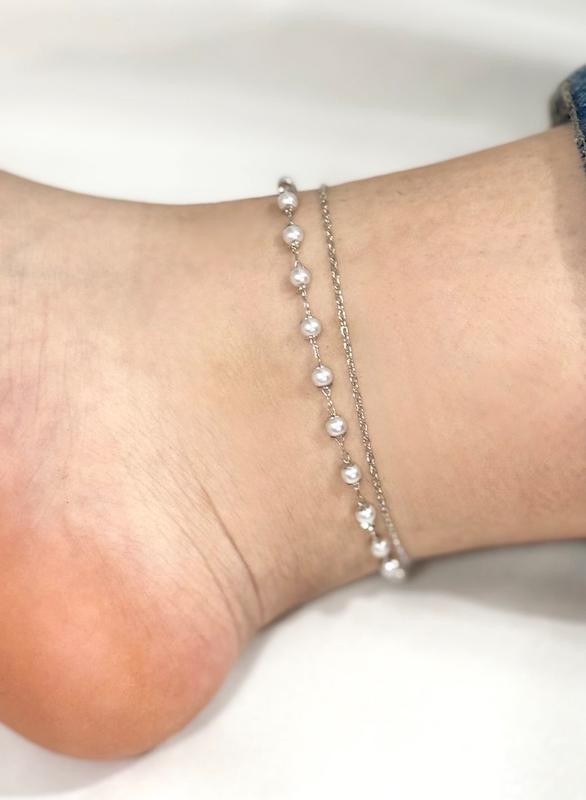 پابند مرواریدی دو لاین