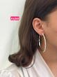 گوشواره حلقه ای فول نگین