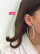 گوشواره حلقه ای فول نگین