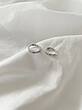 گوشواره حلقه ای ساده 