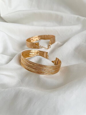 دستبند طرح طلا 