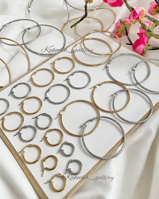 گوشواره حلقه ای 