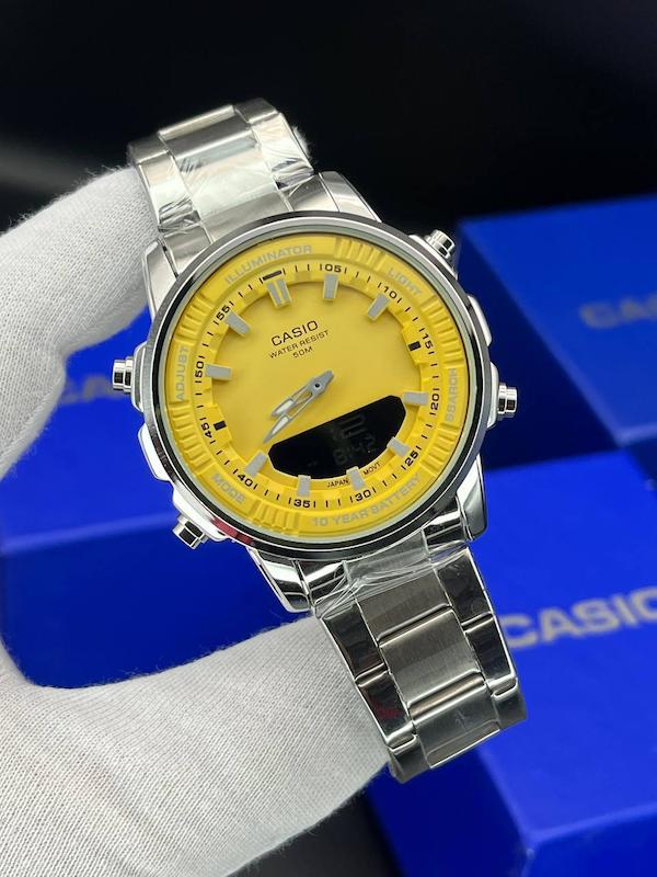 ساعت مچی عقربه ای مردانه کاسیو مدل AMW-880D-9AV