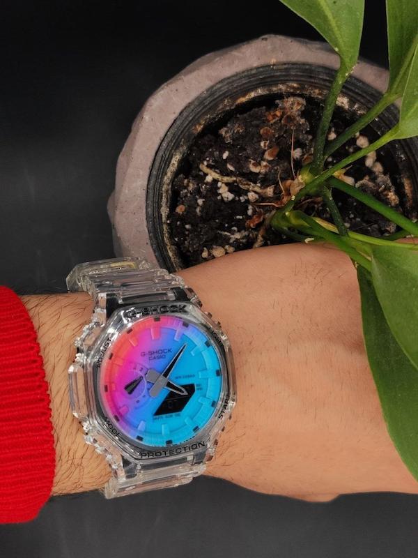 ساعت مچی کاسیو جی شاک مدل GA-2100SRS-7ADR