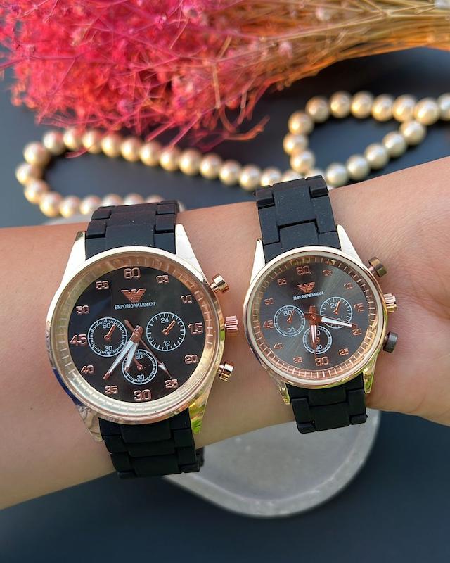 ساعت EMPORIO ARMANI  ست و تک 
