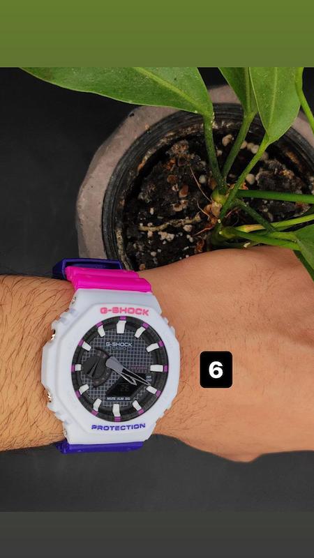 ساعت جی شاک مدل GA2100-Gshock-CASIO G-SHOCK GA2100-کد ۲۱ 
