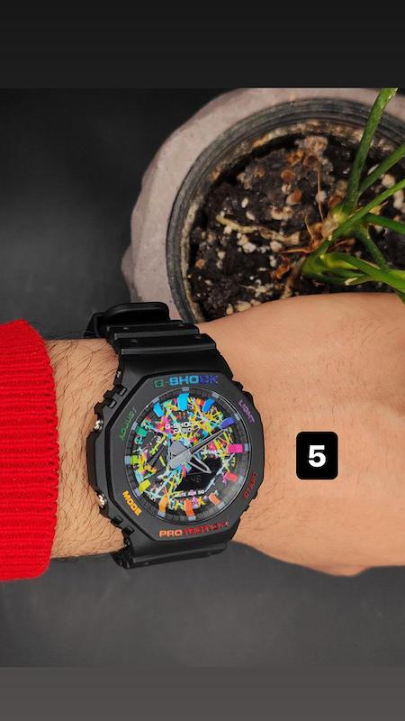 ساعت جی شاک مدل GA2100-Gshock-CASIO G-SHOCK GA2100-کد ۲۱ 