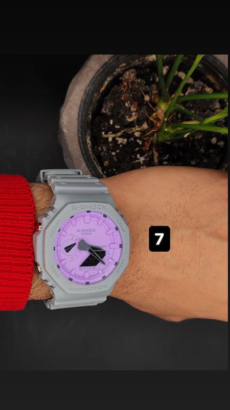ساعت جی شاک مدل GA2100-Gshock-CASIO G-SHOCK GA2100-کد ۲۱ 